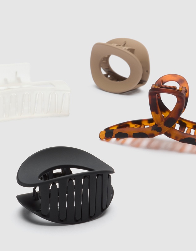 Seed Heritage - Curved Hair Claw Pack