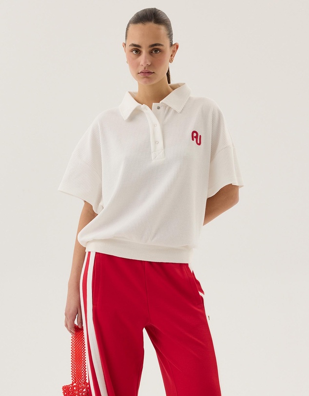 Araminta James - Aj Waffle Short Sleeve Sweatshirt