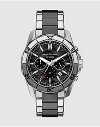 Armani Exchange - Two Tone Chronograph Watch