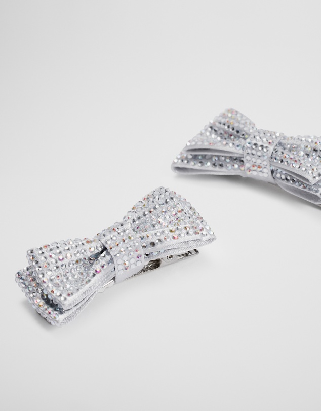 Country Road - Crystal Bow Clips Pack Of 2