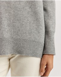 Toorallie - Drop Shoulder Mock Neck