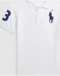 Polo Ralph Lauren - Slim Fit Cotton Mesh Polo - Teens