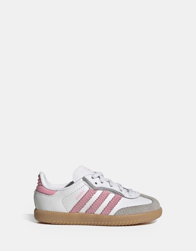 adidas Originals - Samba OG Comfort Closure Elastic Lace Shoes - Babies