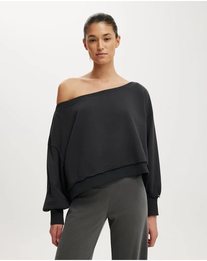 Cotton On - Off Shoulder Sweatshirt