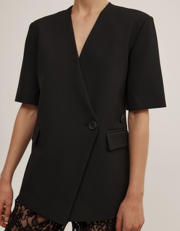 Witchery - Short Sleeve Wrap Blazer
