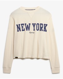 Superdry - Athletic Essential Graphic Long Sleeve Top