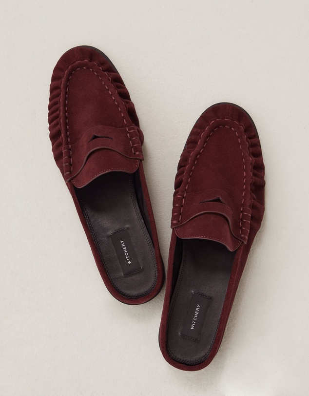 Witchery - Zoe Suede Mule Loafers