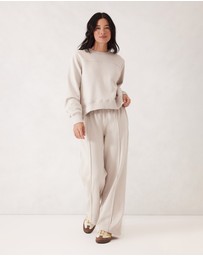 Ceres Life - Alba Seamed Fleece Top