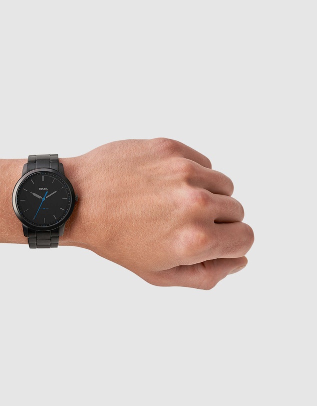 Fossil - The Minimalist Black Analgoue Watch