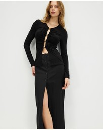 Third Form - Metropolis Tailored Maxi Skirt