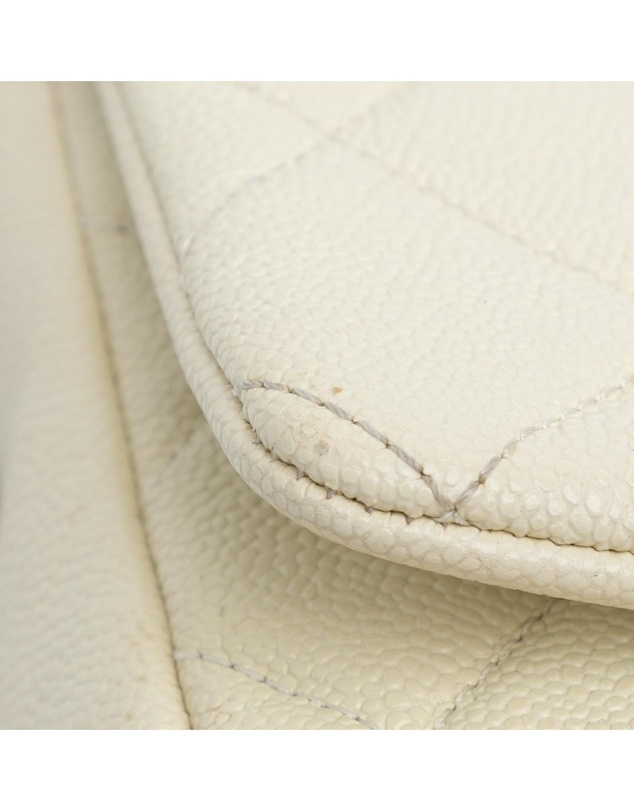 Pre-Loved by Azura Reborn - Pre-Loved Small Quilted Caviar Chain Melody Flap