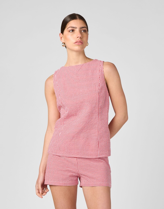 MVN - Gingham Top