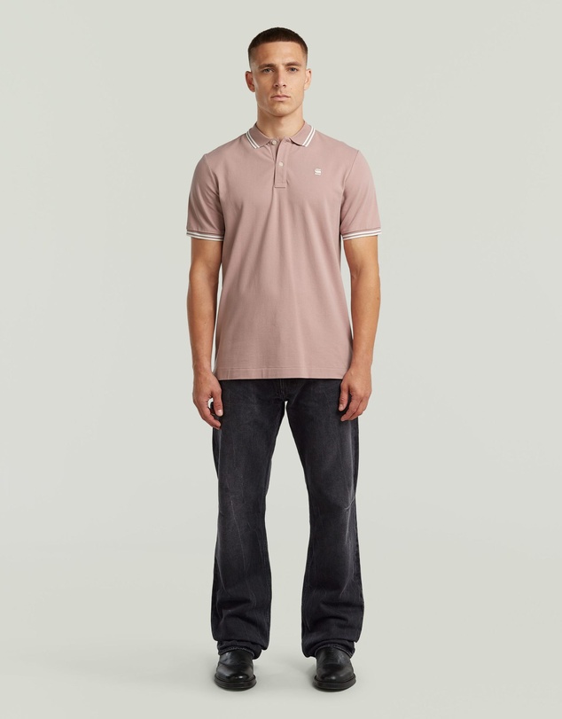 G-Star - Dunda slim stripe polo s\s