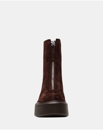 Steve Madden - Jones Brown Suede Boots