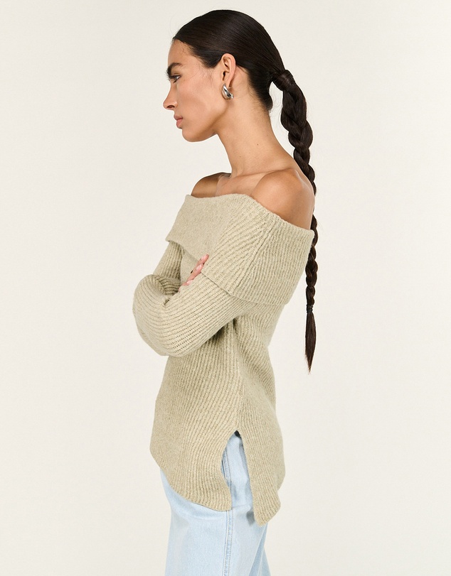 Staple the Label - Alba Off Shoulder Knit