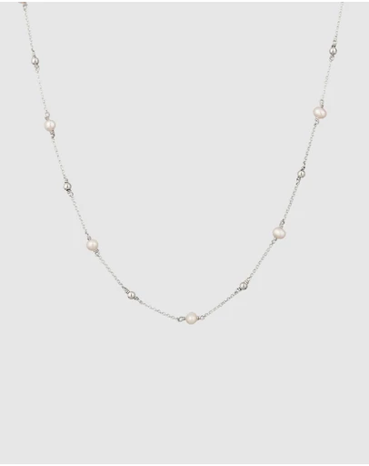 Elli Jewelry - Necklace Pearl 925 Sterling Silver