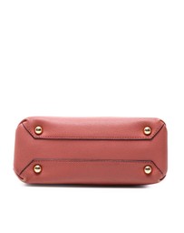 Pre-Loved by Azura Reborn - Pre-Loved Small Grainy Calfskin and House Check Banner Satchel