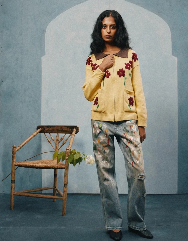 Found - Multi Color Painter Jeans