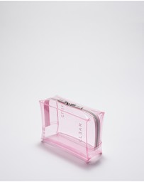 CEE CLEAR - Small Blush Cosmetic Case