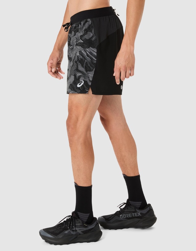 ASICS - Fujitrail All Over Print 5 Inch Short - Men's