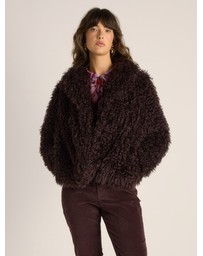 Fate + Becker - Wynn Cropped Fur Jacket