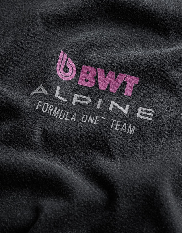 Duke + Dexter - Alpine Formula One Team Helmet Washed Black T-Shirt