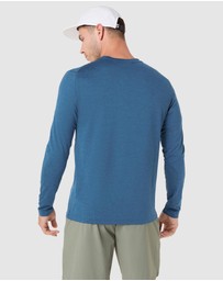 ASICS - Refined Texture Long Sleeved Top - Men's