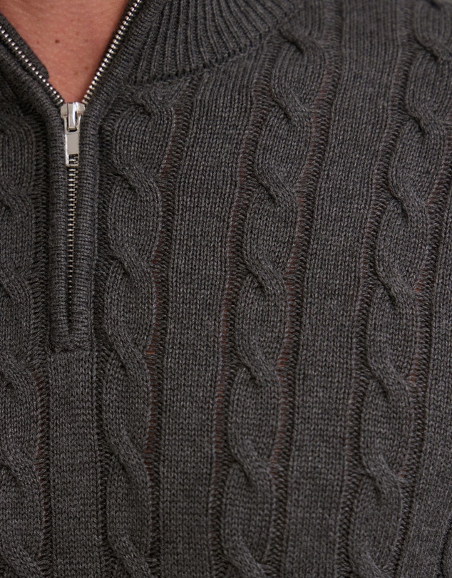 Oxford - Marlon Zip Neck Cable