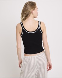 Subtitled - Bindi Contrast Tank Top