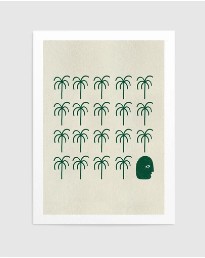 Olive et Oriel - Roots by Shatha Al Dafai Art Print