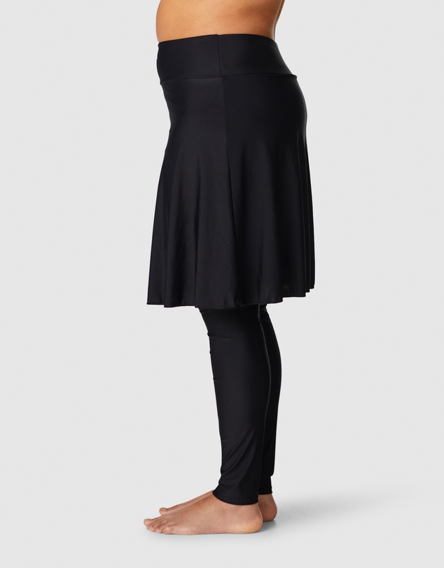 Modest Mermaid - Swimming skirt with inbuilt leggings