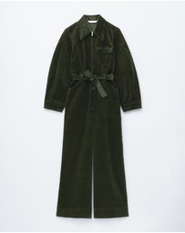 & Other Stories - Belted Corduroy Jumpsuit