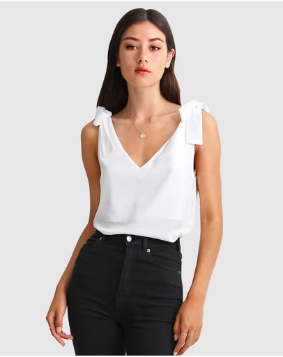 Belle & Bloom - Feel For You V-Neck Top