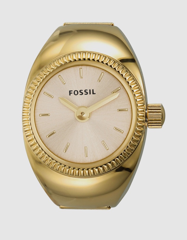 Fossil - Fossil Ring Watch Gold Watch ES5246