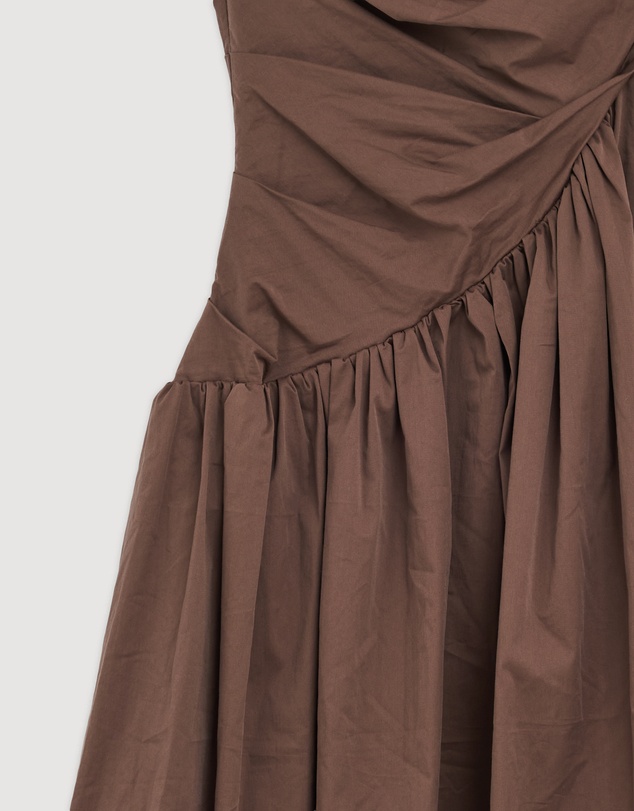 Revibe - Repaired AERE Kiera Strapless Midi Dress - AU 6