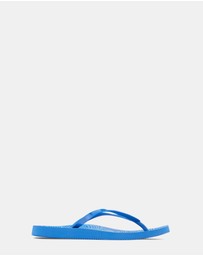 Vionic - Noosa Print Toe Post Sandal - Wave Blue