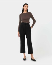 Forcast - Mazzy Cotton Blended Trousers