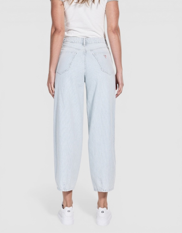 GUESS Originals - GUESS Originals High-Rise Tapered Baggy Jeans