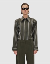 CAMILLA AND MARC - Tarn Fitted Stripe Shirt