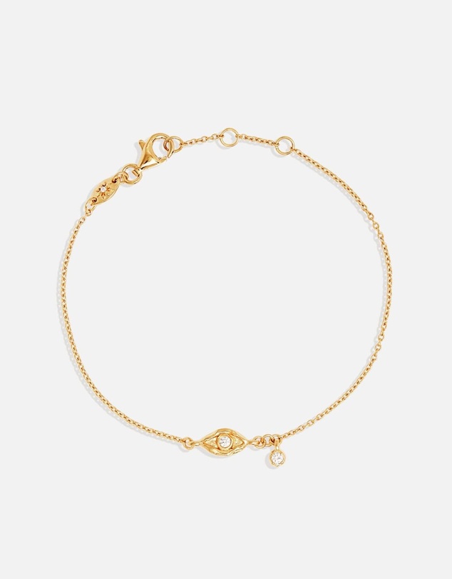 By Charlotte - Gold I Am Protected Bracelet
