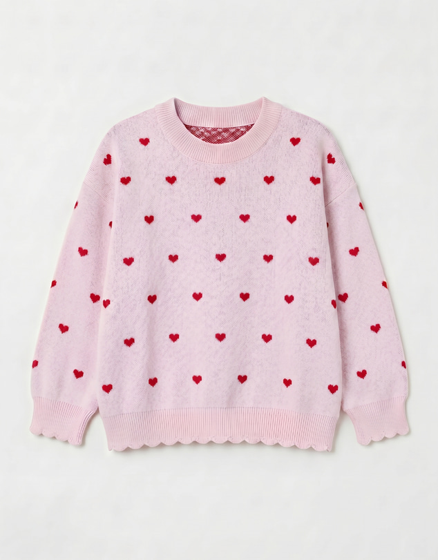 Sonne - Love Heart Knit Jumper