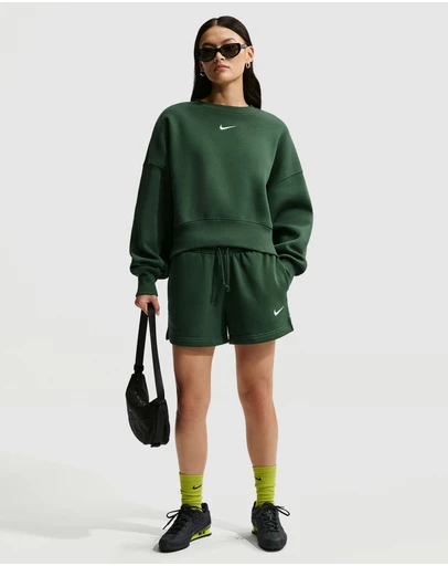 Nike - Sportswear Phoenix Fleece Over-Oversized Crew-Neck Sweatshirt