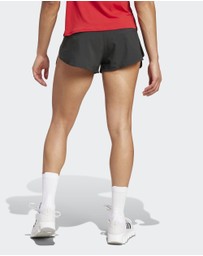 adidas Performance - Adizero Essentials Running Split Shorts Womens