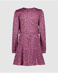 B.Nosy - Dionne Floral Long Sleeve Dress - Kids-Teens