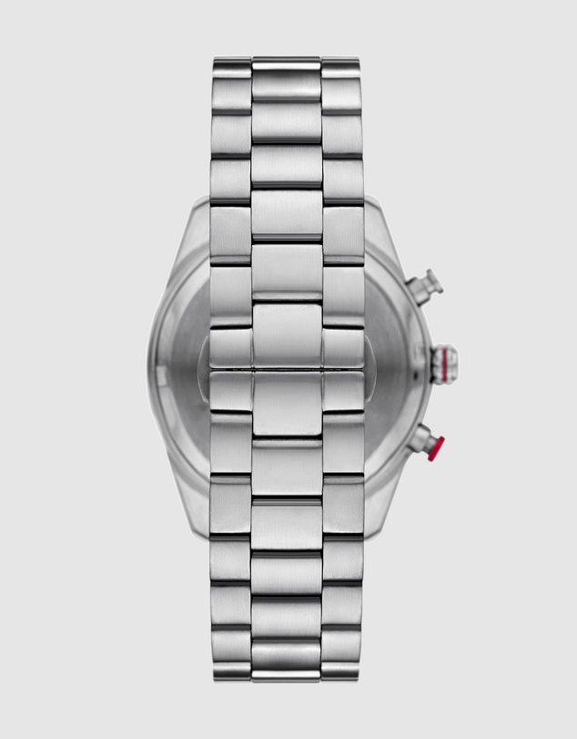 Emporio Armani - Silver Tone Chronograph Watch