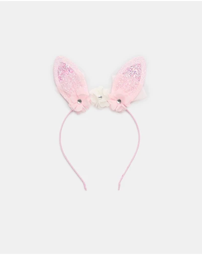 Seed Heritage - Glitter Bunny Ears Headband