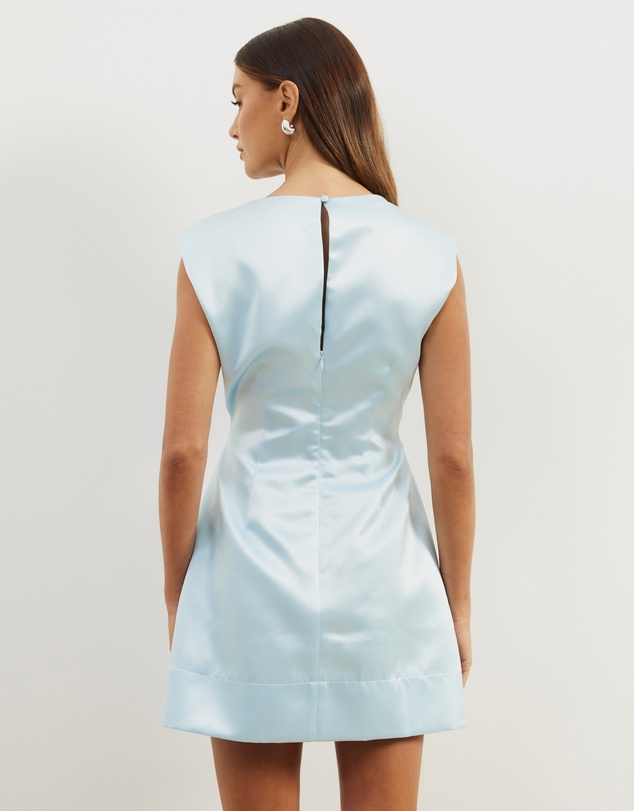 Atmos&Here - Rosie Structured Satin Mini Dress
