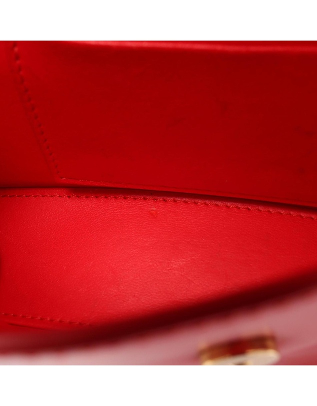 Balenciaga - Pre-Loved Calfskin Hourglass Wallet On Chain
