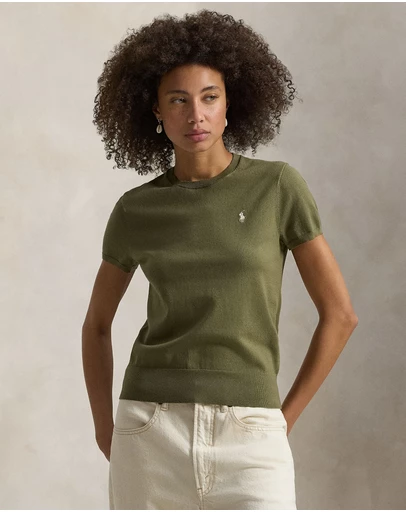 Polo Ralph Lauren - Short-Sleeve Crewneck Sweater