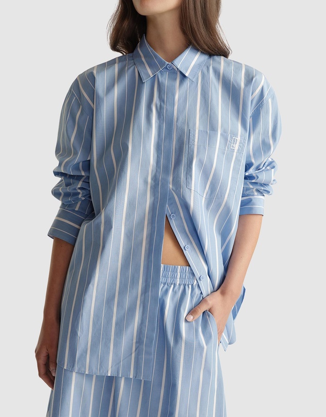 Decjuba - D-Luxe Poplin Stripe Shirt
